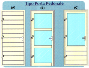 Tipo porta pedonale